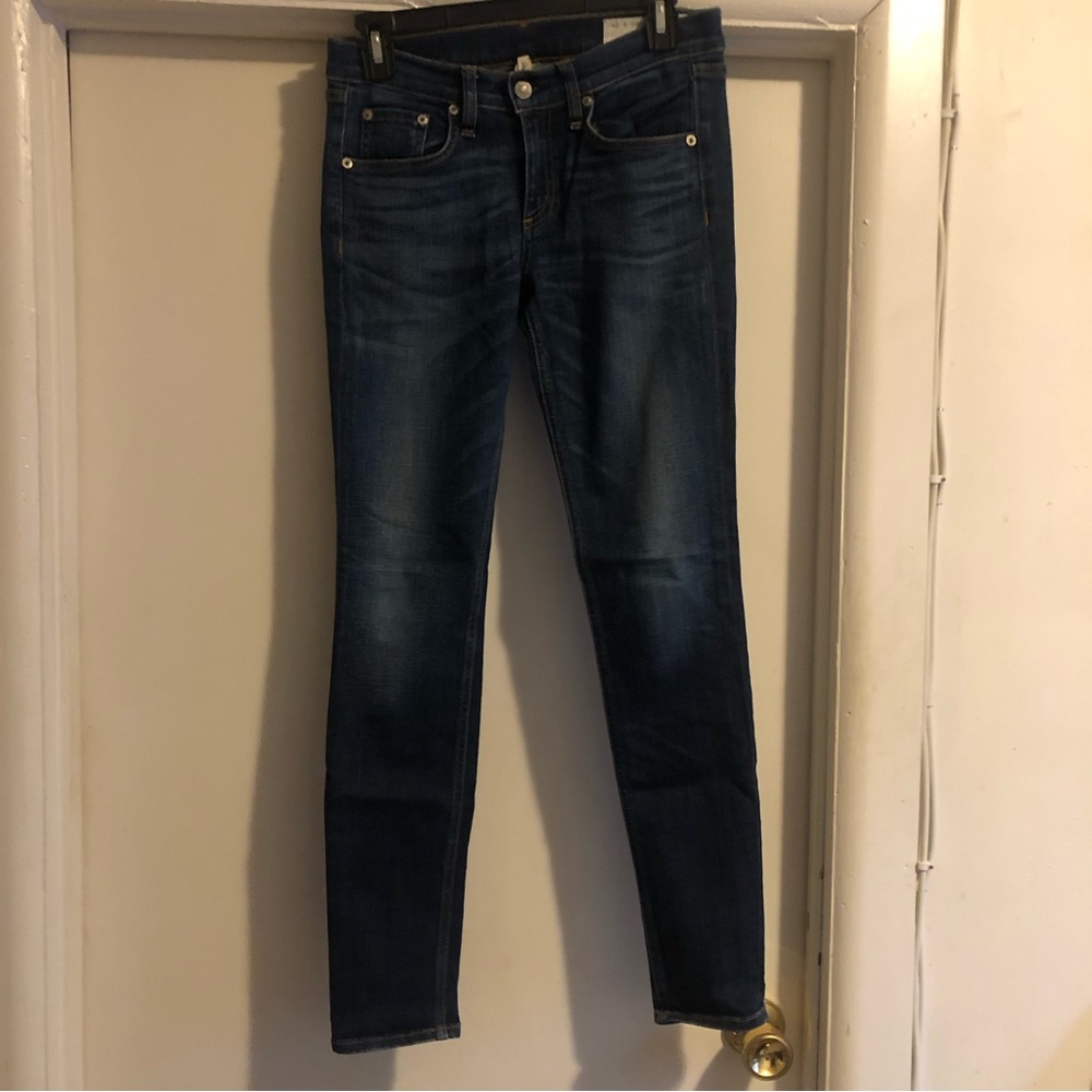 ❤️Rag & Bone Skinny Dark Wash Blue Jeans Parliament Size 26